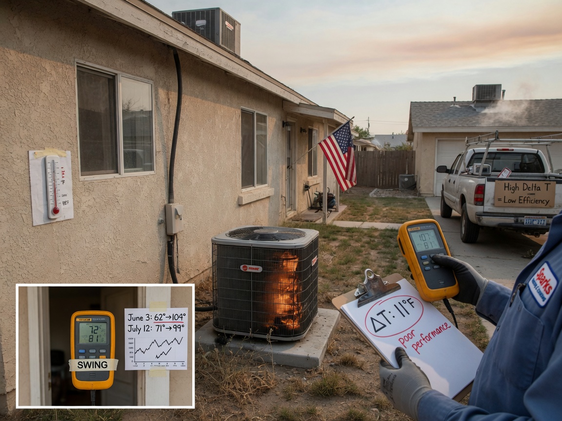 How Temperature Swings Affect Home AC Performance